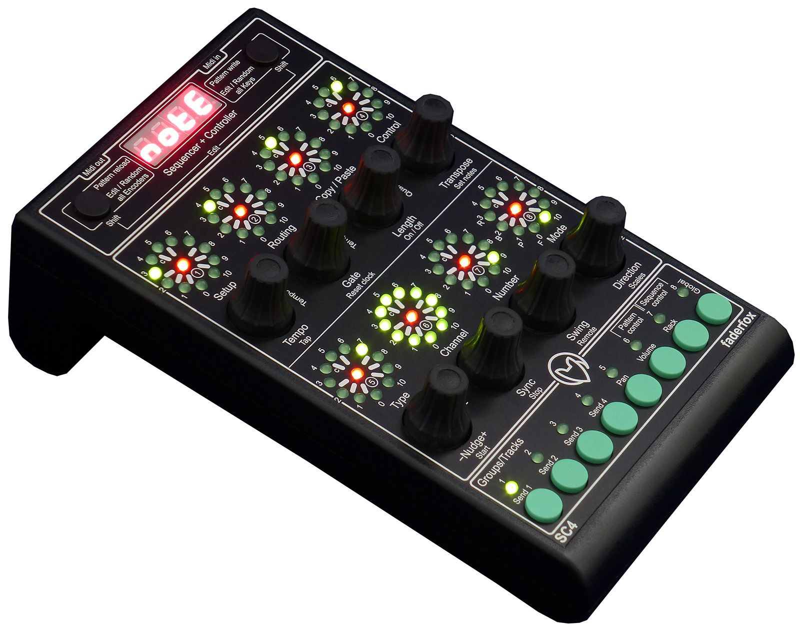 DTM・DAW Faderfox SC4 Sequencer sc4 top view black.jpg